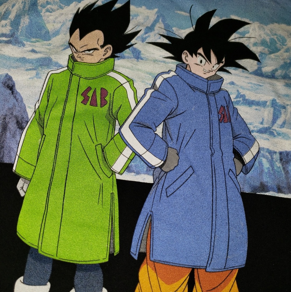 Dragon Ball Super Goku & Vegeta SAB Jacket T shirt